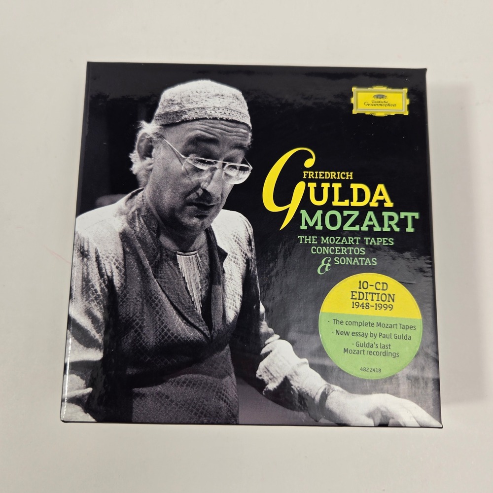 Friedrich Gulda - Mozart: Concertos & Sonatas 10 CD DG Deutsche Grammophon EX/NM